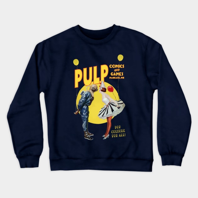 Pulp Moon Balloons Crewneck Sweatshirt by PULP Comics and Games